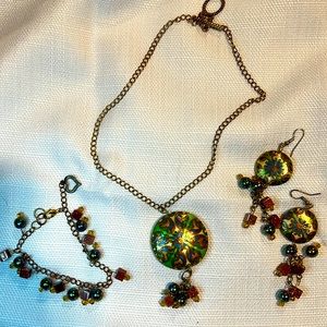 Handmade jewelry set